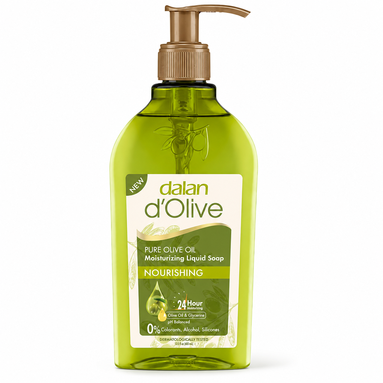Săpun lichid nutritiv Dalan, destinat curățării pielii, 400 ml