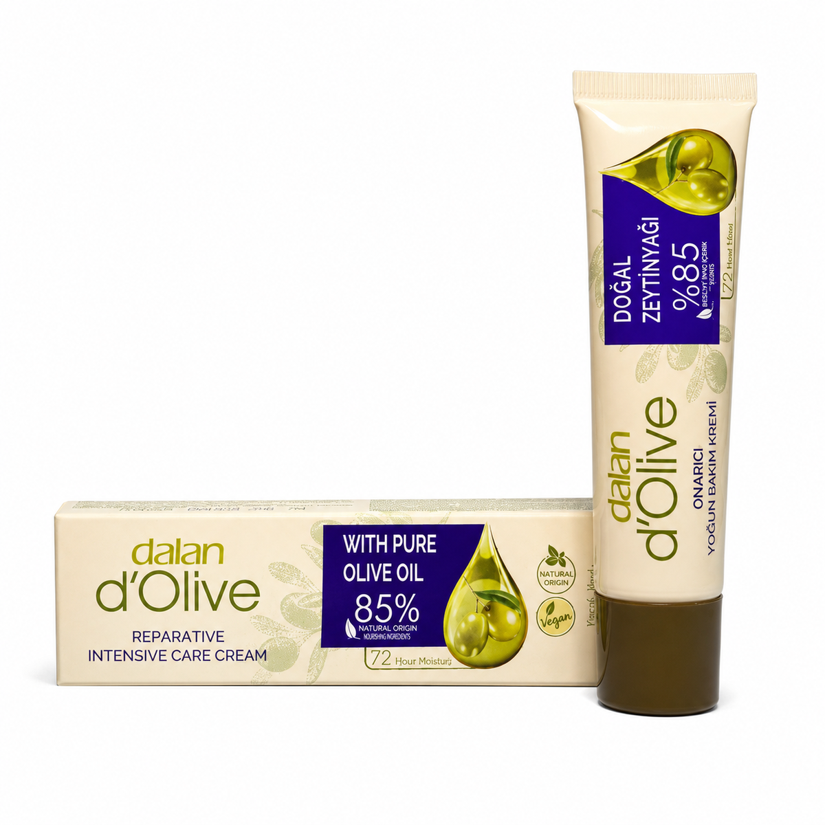 Cremă Dalan pentru îngrijire intensivă, 20 ml × 12 buc, destinată îngrijirii pielii, 20 ml