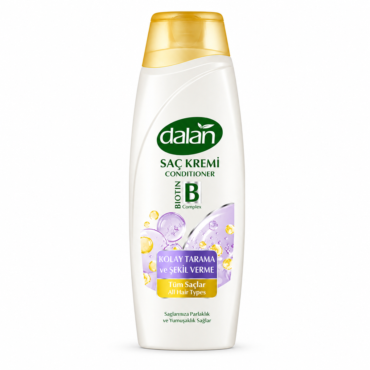 Balsam de păr Dalan pentru pieptănare ușoară și coafare, destinat îngrijirii, descurcării și aranjării părului, 450 ml