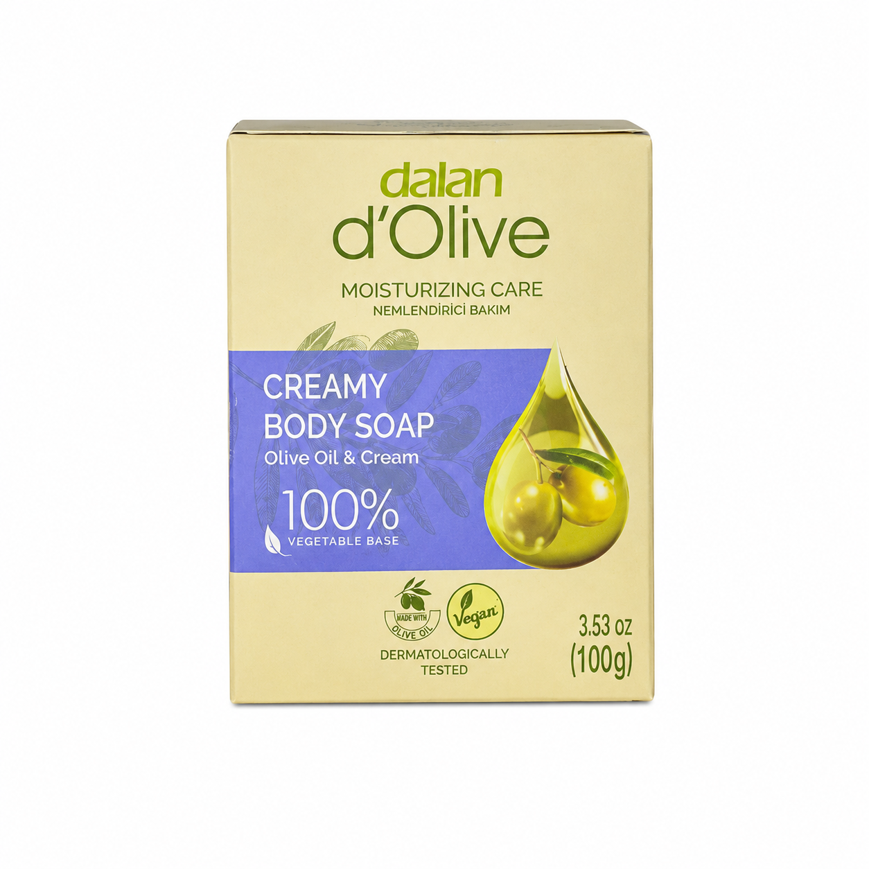 Săpun hidratant Dalan, destinat curățării pielii, 100 g