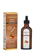 Sticlă de 100 ml Ulei de îngrijire Harems cu ulei de argan pentru piele și păr, produs în Turcia