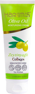 Cremă hidratantă Harems cu ulei de măsline, tub, destinată îngrijirii pielii, 250 ml