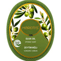 Săpun cu burete Harems cu măsline, destinat curățării și exfolierii pielii, 130 g