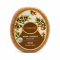 Săpun cu burete Harems cu ulei de argan, destinat curățării și exfolierii pielii, 130 g