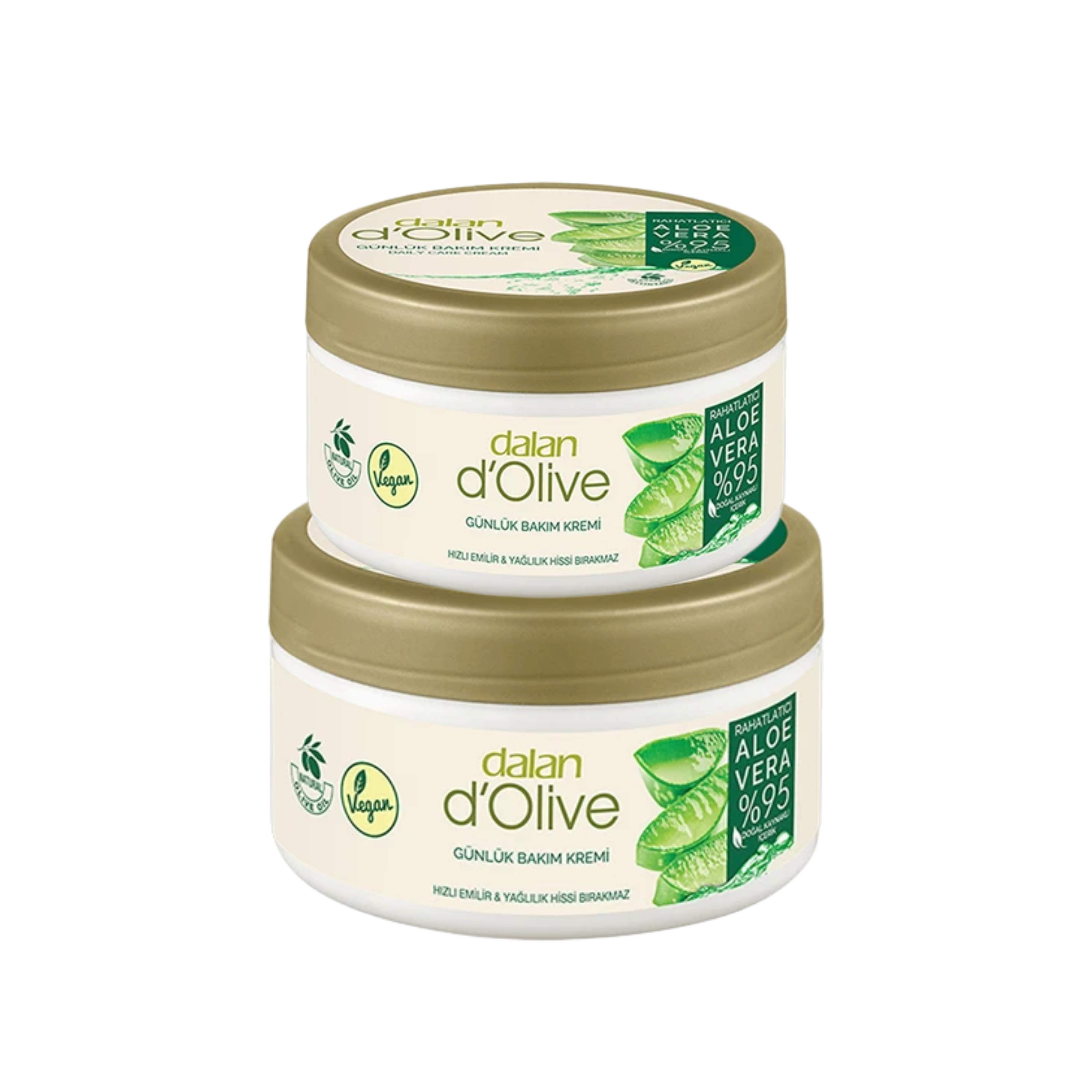 Set creme Dalan cu aloe vera, 250 ml + 150 ml, destinat îngrijirii pielii, 250+150 ml