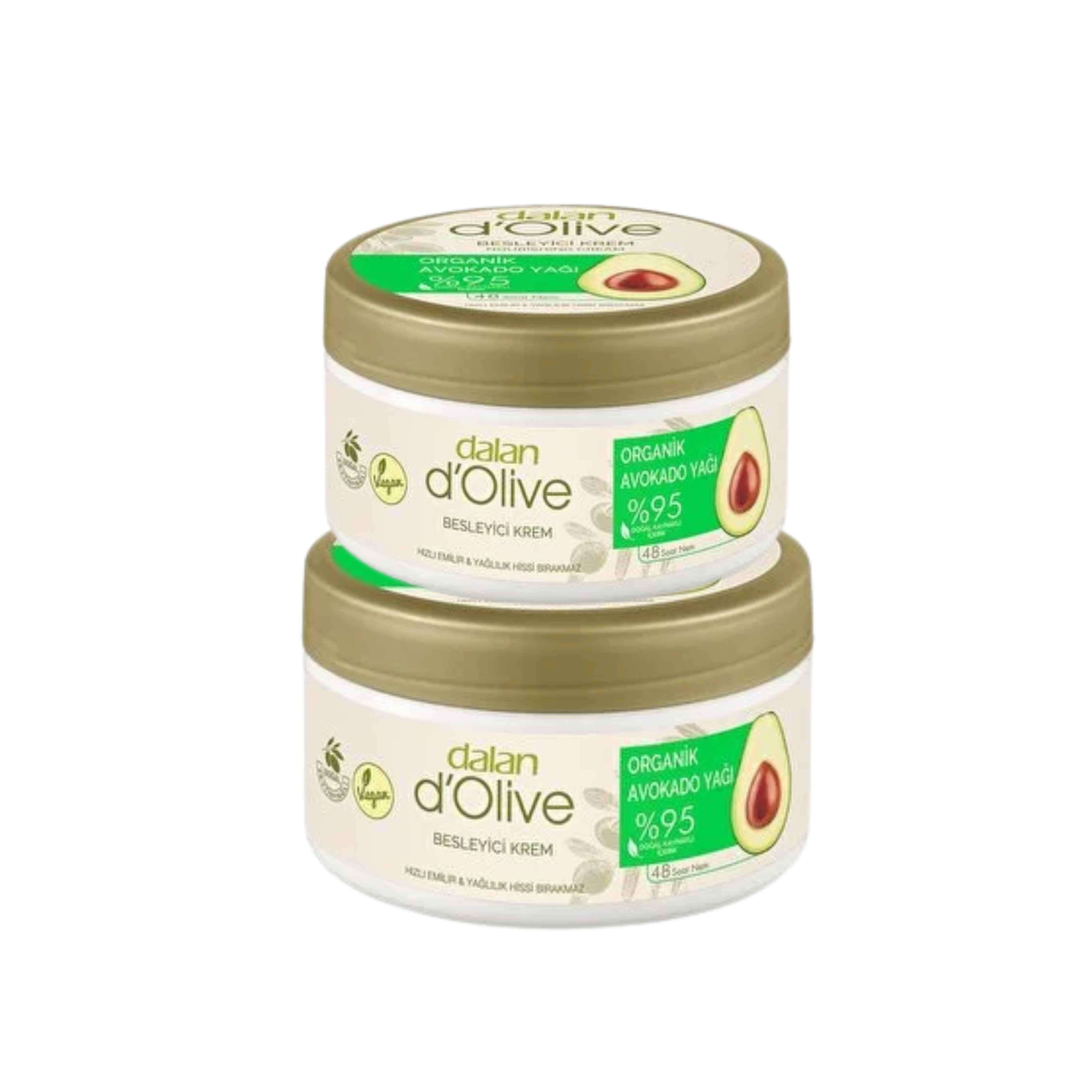 Set creme Dalan cu avocado, 250 ml + 150 ml, destinat îngrijirii pielii, 250+150 ml