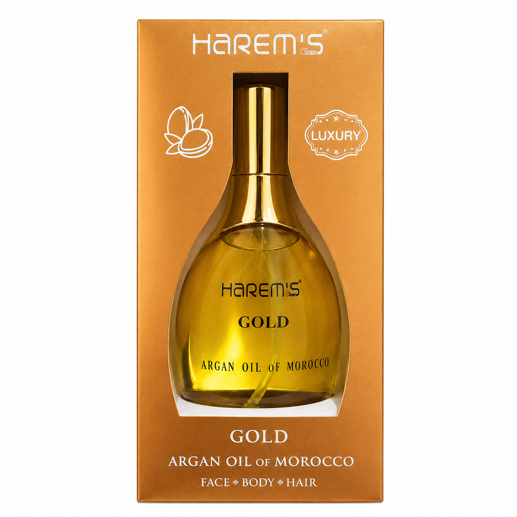 Ulei de îngrijire Harems cu ulei de argan pentru piele si par 130ml