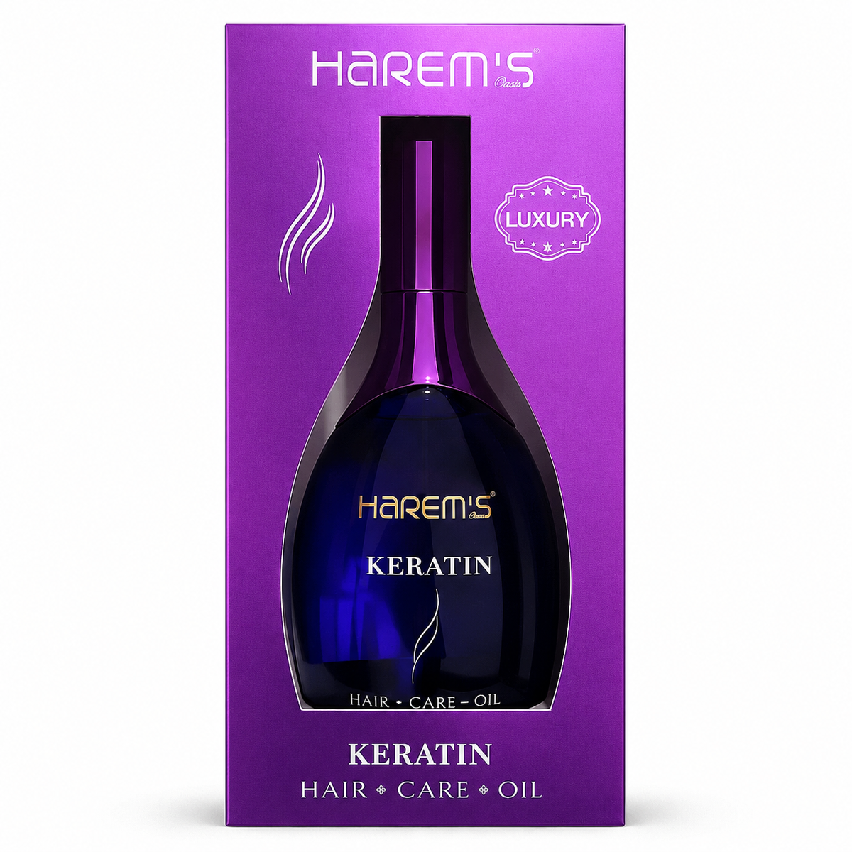 Ulei de îngrijire Harems cu keratină pentru piele și păr 130 ml